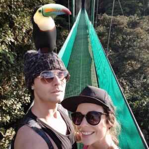 Bart Baker Instagram - Toucan On My Head In Costa Rica 🤣 DMing 3 people who Like this & Tag friends 👍🏻🔥🎉🍾