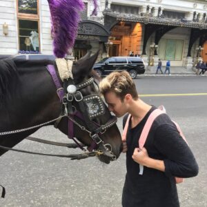 Bart Baker Instagram - I fell in love with a horse in New York 🐴