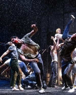 Barton Cowperthwaite Instagram - I have the honor of taking over the official @outsidersmusical IG page for our opening day tomorrow!!!
•
Please follow along on the official Outsiders page for all the behind the scenes fun of this massive and exciting day!
•
Until then enjoy these incredible production images from @murphymade 📸
•
✨STAY GOLD ✨