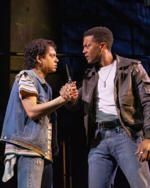 Barton Cowperthwaite Instagram - I have the honor of taking over the official @outsidersmusical IG page for our opening day tomorrow!!!
•
Please follow along on the official Outsiders page for all the behind the scenes fun of this massive and exciting day!
•
Until then enjoy these incredible production images from @murphymade 📸
•
✨STAY GOLD ✨