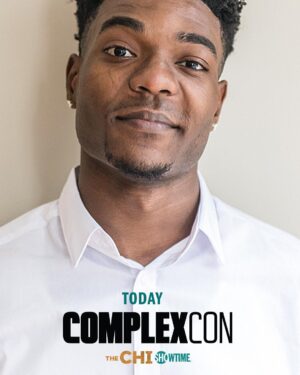 Barton Fitzpatrick Instagram - Be sure to tune in to @shothechi ‘s Instagram takeover hosted by myself and cast mate @jacoblatimore as we explore through our FIRST @complexcon event s/o @showtime for making all this possible 🙏🏾❤️
