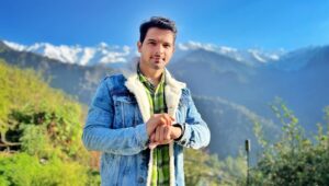 Basant Bhatt Instagram - Him means snow/ice and Aalay means home/place. Well I am having this beautiful view from my Aalay Uttarakhand. 🥰