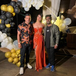 Basant Bhatt Instagram - Wish you many many happy returns of the day @akanksha8000 
Thank you for inviting us to this lovely celebration of your growth. Happy birthday ones again.
