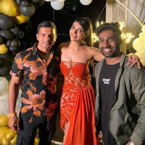 Basant Bhatt Instagram - Wish you many many happy returns of the day @akanksha8000 
Thank you for inviting us to this lovely celebration of your growth. Happy birthday ones again.