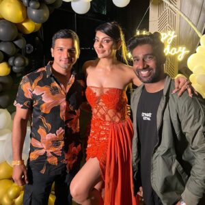 Basant Bhatt Instagram - Wish you many many happy returns of the day @akanksha8000 
Thank you for inviting us to this lovely celebration of your growth. Happy birthday ones again.