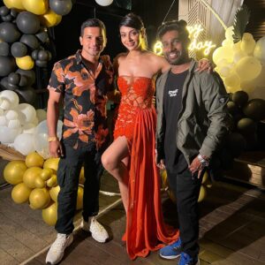 Basant Bhatt Instagram - Wish you many many happy returns of the day @akanksha8000 
Thank you for inviting us to this lovely celebration of your growth. Happy birthday ones again.