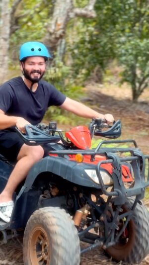 Basheer Bashi Instagram - Fun ATV Ride At Krabi, Thailand 🤩😂

Edit - @shinajjaleel_editor 👏

#atvride #krabi #thailand