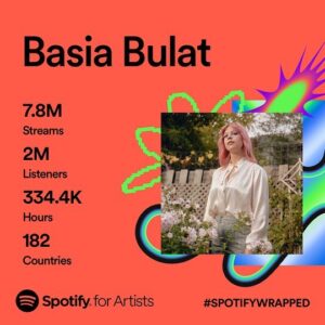 Basia Bulat Instagram - Thank you, Merci, Dziękuje for spending time with  my music whether it’s through the digital realm or on LP/CD (wish I had tapes!) it truly blows my mind that music can travel the world like this. I’ve been deep in motherhood mode these past few years and am so grateful that my songs are still floating through space and time in this way - excited to share new songs with everyone soon and in the meantime thank you to the spirit of Bunny Wailer who soundtracked my journey becoming a mama to my second girl this year ❤️