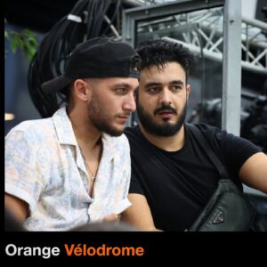 Bastien Muñez Instagram - Ça se voit que je suis concentré 😂 ?! 
.
Retour à l’ @orangevelodrome avec le frero @nordine.salhi !! Résultat décevant mais qu’est ce que ça fait du bien de retrouver un stade plein !!!
.
Merci à l’ @olympiquedemarseille ⚪️🔵 et l’ @orangevelodrome 🏟 pour cet accueil au top comme d’habitude !!
.
#orange #velodrome #om #OMFCGB #stadium #football