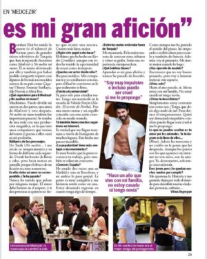 Batuhan Ekşi Instagram - Soy en el invitado del mes en la revista Telenovela. Espero que sea una buena lectura para tod@s. Mil gracias :)