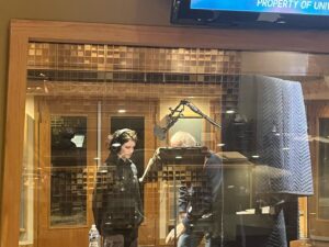Bay Allebach Instagram - Just finished ADR for A Friend of the Family!!! 

#adr #afriendofthefamily