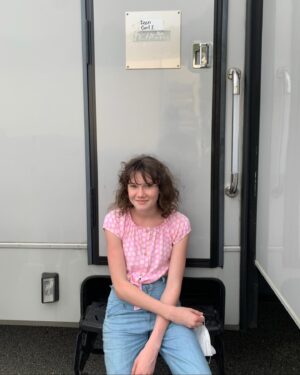 Bay Allebach Instagram - Behind the Scenes #bts of The Black Phone 📞 🎥

Me and @reagan.shumate really slayed being teen girls 1&2 

#theblackphone #behindthescenes @theblackphonemovie 🎥