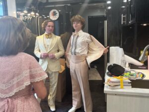 Bay Allebach Instagram - More #behindthescenes from A Friend of the Family!!