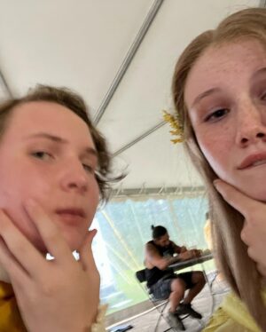 Bay Allebach Instagram - Behind the scenes of Episode 9 of A Friend of the Family. I loved working with this talented cast, I made so many amazing memories that I will never forget. Congratulations to everyone who made this series possible!! 
.
.
.
.
.
@mckennagraceful @the.emmafaith @ethanjdaniels @willbuiejr @colinhanks @liotipton @_annapaquin @norah.elin.murphy @maggiesonnier @hendrixyancey @misterjakelacy @janibroberg @nickantosca @lmwolk @keilahdavies 
.
.
.
#afriendofthefamily #janbroberg #episode9