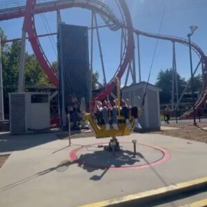 Bay Allebach Instagram - More photos from today 
.
.
.
.
#theblackphone #carowinds #rollercoasters #thefours
