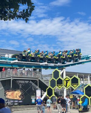 Bay Allebach Instagram - More photos from today 
.
.
.
.
#theblackphone #carowinds #rollercoasters #thefours