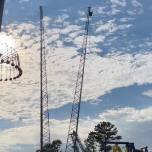 Bay Allebach Instagram - More photos from today 
.
.
.
.
#theblackphone #carowinds #rollercoasters #thefours