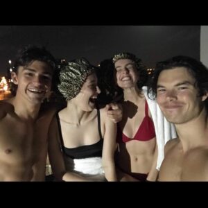 BeBe Bettencourt Instagram - #TheDry is officially out in Australian cinemas today and I’m feeling sappy...
The most gratifying part about making this film was by far meeting these three. 

Claude, Sam and Joe. I could fill pages and pages talking about how much I care for you BUT this is already embarrassing enough so all I will say is this: it was truly a gift that we got to embark on the journey of filmmaking together, and it is now a great joy that we get to move through the journey of life together. 

I really love you guys. Don’t let it get to your head. 💕