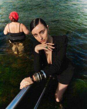 BeBe Bettencourt Instagram - casual dip with @sundaylifeau and @janlogan_ 💦💦

Story - @genquigley
Photographer - @jeddcooney
Stylist - @pennymccarthy
Hair - @keirenstreethair
Makeup - @katieangusmakeup