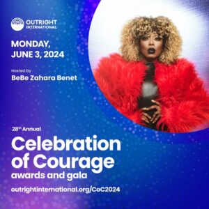 BeBe Zahara Benet Instagram - Outright is thrilled to announce the enthusiastic return of our legendary Celebration of Courage Host, the incredible @bebezahara! Join us for an unforgettable night that elevates LGBTIQ activists and allies from around the globe. Grab your #OutrightCoC24 tickets in the #LinkInBio.