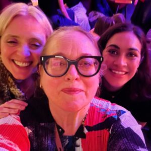 Beatie Edney Instagram - Not only is @emilylloydsaini incredibly beautiful and a brilliant actress, the Egg show with her comedy partner @longbrophy ‘Absolutely Fine’ @sohotheatre was hilarious and true and fabulous. #annemarieduff  and I were amazed they haven’t been snapped up for their own TV series. They will be. And the stunt at the end is mind boggling. Humpty Dumpty would be proud.