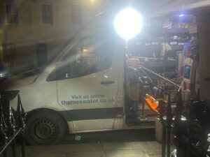 Beatie Edney Instagram - Thames Water not only poison our rivers. 3 days ago they installed metres in our street. No notice or request to do so. My neighbour Paul was at his father’s funeral. Installing his water meter they somehow cut off his water supply and he hasn’t had water now for 3 days. They’re digging up his porch now. Drilling in the street at 9.45 at night isn’t great. Apparently their customer service is terrible too. They just want profit. Thinking of refusing to pay my bill.