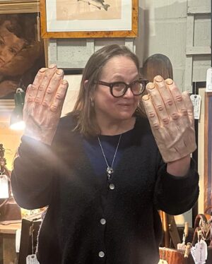 Beatie Edney Instagram - #photodump My visit to Stow-on-the-Wold  and what Button did while I was away. I’m in an antique shop with big hands, while Button was blissed out at @nicki_lt