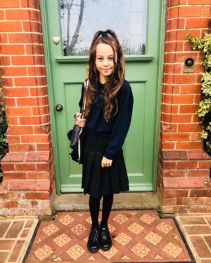 Beau Gadsdon Instagram - Third week at new school 👍