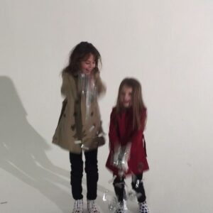 Beau Gadsdon Instagram - @burberry shoot with glitter rain!