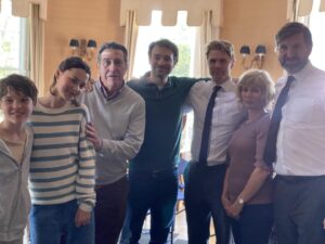 Beau Gadsdon Instagram - Treason is out now on Netflix!!
Such fun filming this series with Charlie Cox, Ciaran Hinds, Olga Kurylenko Clare Holman, John lightbody, joe Macaulay, Samuel Leakey and Oona Chaplin 🤍