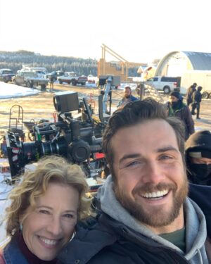 Beau Mirchoff Instagram - Some BTS! If you guys haven’t checked out #ride yet you’re missing out! Also, the last photo is what I look like post nap and pre meal. Watch ride on  @peacock and tell me what you like about it:) Okay byeeeee