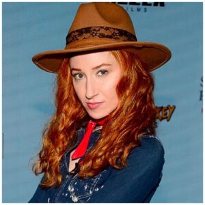 Bekka Prewitt Instagram - What’d ya say to me partner?! 😉 Happy Halloween! 👻🎃
•
Halloween Hotness 2023
@briansikoff almost doubled what he raised last year for @stjude! 👏 
📸: @ichrisbrody 🙏🏻 for these shots!
halloween-hotness.com
•
#halloweenhotness #stjude #redhead #ginger #stjudesheroes #hollywood #madametussauds #halloween #redcarpet #residentevil #residentevilvillage #voactor #belaslittleones #beladimitrescu #mocap #pcap #bekkaprewitt #cowgirls #western #tvactor #filmactor #genuinegingers #redheadmodel #redhair #redheadsofinstagram #gingersofinstagram #redheadlove #gingerlove #redheads #gingers