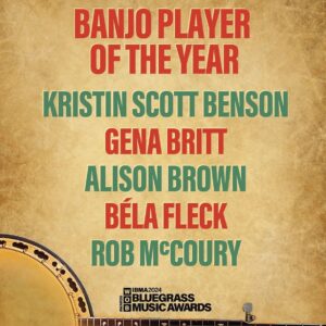 Béla Fleck Instagram - Thanks for the nominations @intlbluegrass! Good luck to everyone!