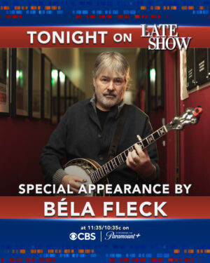 Béla Fleck Instagram - Tune in tonight for some 🪕 on @colbertlateshow! 
@stephenathome #Colbert