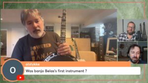 Béla Fleck Instagram - I had a great time talking music and banjos with @deeringbanjos. 

Watch the entire interview on YouTube.