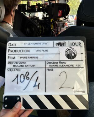 Ben Aldridge Instagram - BTS of last summer in Paris spent with beautiful people making #ParadisParis directed by the inspiring @marjanesatrapi for @studiocanal in French cinemas now, international release coming soon.
With @monicabellucciofficiel @rossydpalma @alexlutzofficiel @gwendaloff @andre.dussollier @ed_n @thomasbernier_t @martinagarcia @romeo_grialou - @vitoprod