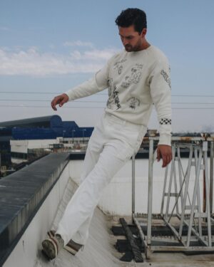 Ben Aldridge Instagram - Dance magic 
Photographed by @sirdavidsimon - Styled by @theadamballheim - Grooming by @theaistenes for @flauntmagazine