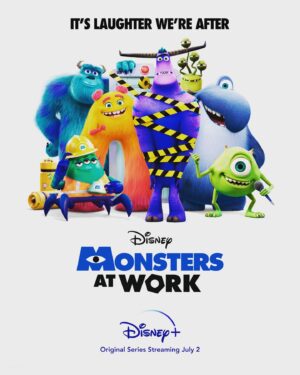 Ben Feldman Instagram - Today Effie joins a very exclusive group of two-year-olds who can accurately say “MY DADDY MARRRNSTURRR”. #monstersatwork is streaming now on @disneyplus
