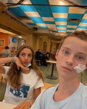 Ben Grosskopf Instagram - september is childhood cancer awareness month, as someone who’s gone through cancer in the past year I know how challenging it can be. But just know you’re not alone, my recovery has been a roller coaster and still has a long way to go. 💛💛💛