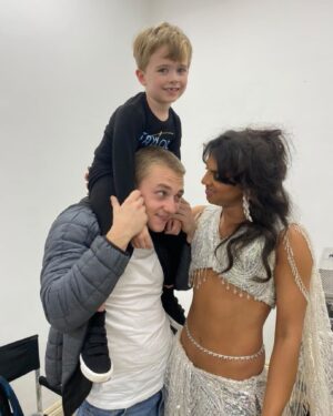 Ben Hardy Instagram - 2 days til release so here’s some @unicorns.movie BTS

Swipe right to see me training @itsjasonpatel for Strictly