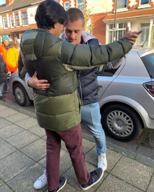 Ben Hardy Instagram - 2 days til release so here’s some @unicorns.movie BTS

Swipe right to see me training @itsjasonpatel for Strictly