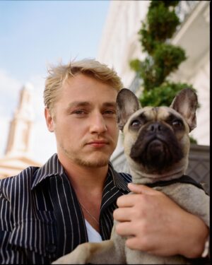 Ben Hardy Instagram - When you can finally grow the pubescent fluff your mates could grow at 12 @grumpymagazine 

Interview by the one and only @mrgwilymlee