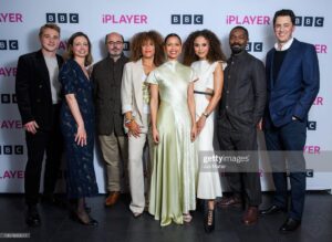 Ben Hardy Instagram - At the screening last night for 
The Girl Before 

@bbc @bbciplayer 19th Dec

@hbomax soon!

Thankyou @mrporter @mrp for the posh rags