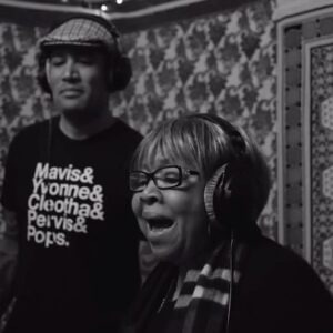 Ben Harper Instagram - Help us celebrate 5 years of @mavisstaples’ ‘We Get By’ made in collaboration with @benharper 🖤 

“To sing a song that’s going to help somebody, to sing a song that’s going to bring somebody closer, it keeps me optimistic that things are going to get better.”