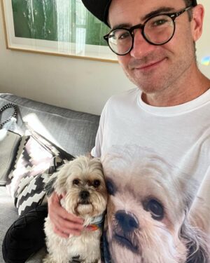 Ben Lawson Instagram - Happy birthday to my favorite person @mochimilkshake 5 years old today! 🎂 I got back this week after 2 months away and tried to walk past him in the street to see if he recognized me. My little trick was no match for his nose/devotion 🥰 Thank you @allycarbonar who might actually love him as much as I do