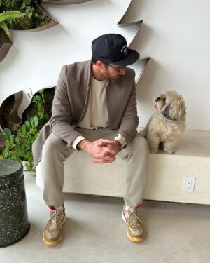 Ben Lawson Instagram - Matchy Mochi 🤎🤍
Update: turns out it’s National Puppy Day so shoutout to all the puppies of all ages because that’s what dogs are just older, larger, sometimes grumpier puppies #science