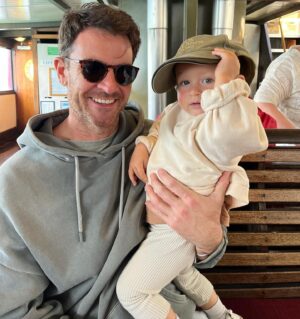 Ben Lawson Instagram - Been stuck OS for the past year but I FINALLY met my nephew Asher Arlie Lawson. I mean look at this gorgeous kid. Hmu @imgmodels let’s make some money