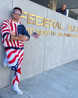 Ben Lawson Instagram - 15 years ago I arrived on American shores, today I became an American. What a ride it’s been. Gonna go get me some Freedom Fries and apple pie because MURICA! 🇺🇸