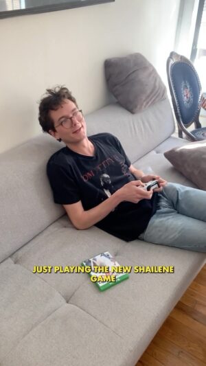 Ben Marshall Instagram - Playing the new Shailene game (2021)