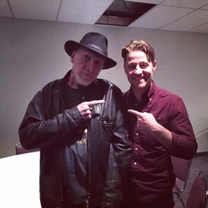 Ben McKenzie Instagram - Met the man himself #frankmiller at @fanexpocanada today. What an honor. Been a huge fan for years. Truly inspiring.
